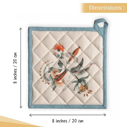 Pot Holders 100% Cotton Potholders (2 Count)