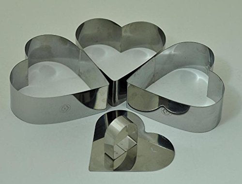 Stainless Steel Dessert Rings (4 Count)