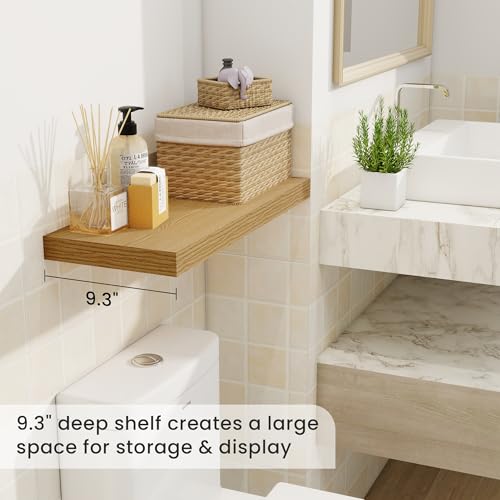 24 Inch Floating Shelves (2 Count)