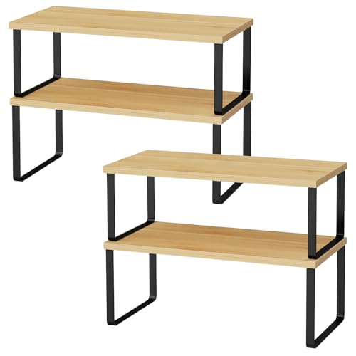 Cabinet Shelf Organizers (4 Count)
