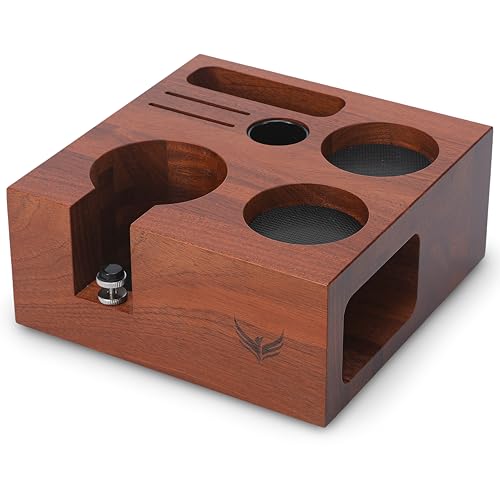 54mm Espresso Tamping Station For Breville Rosewood