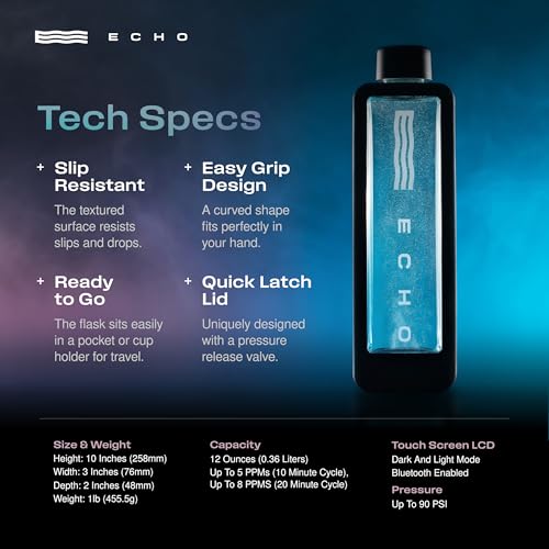 Echo Flask Smart Hydrogen Water Bottle Generator