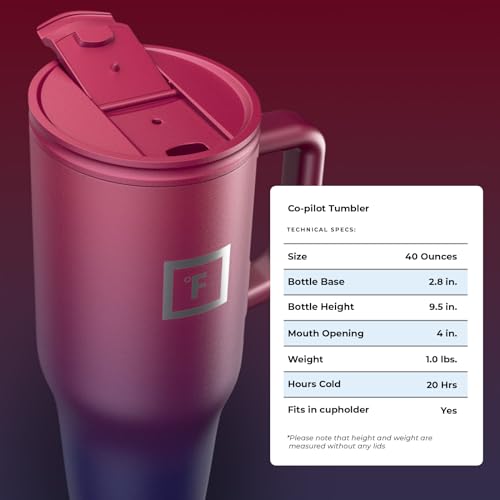 40 oz Co Pilot Insulated Travel Mug