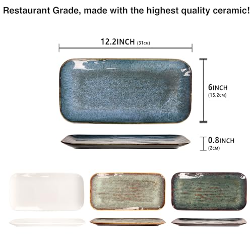 Porcelain Dinner Plates (4 Count)