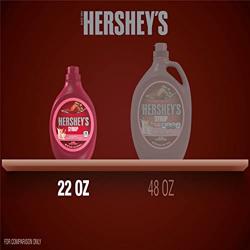 Strawberry Flavored Syrup Bottle (22 Fl Oz)