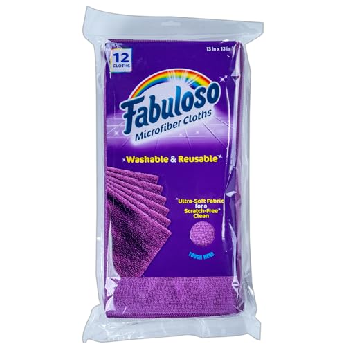 Microfiber Cleaning Cloths (12 Count)