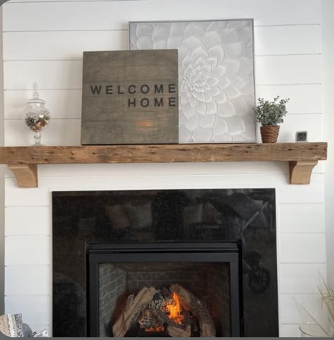 Reclaimed Wood Wall Shelf