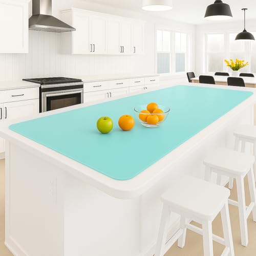 Silicone Mat 35.4"x23.6" Silicone Mats for Kitchen Counter Heat Resistant Mats for Countertop