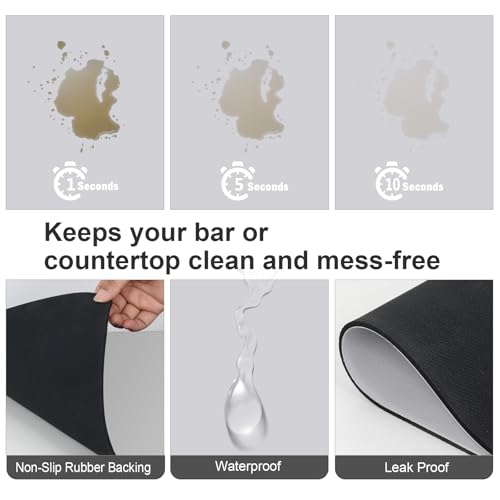 Coffee Bar Mat for Keurig & Nespresso