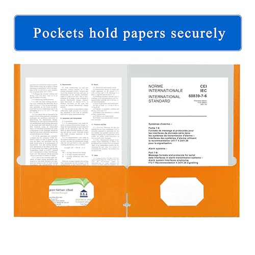 File folders with Pockets (25 Count)