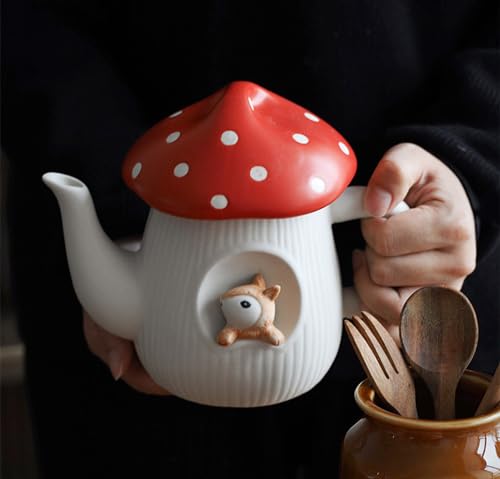 Cute Mushroom Teapot