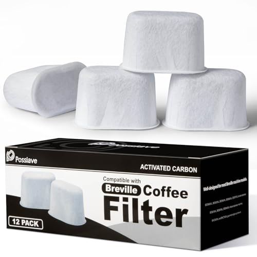 12 Pack Water Filters Compatible with Breville BWF100 Machines (12 Count)