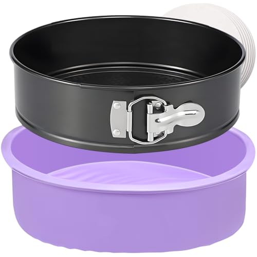 Springform Pan 9 Inch Nonstick Cheesecake Pan with Protector