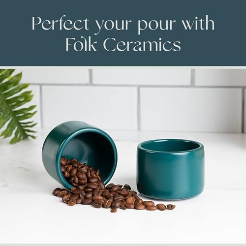 Leonard Ceramic Espresso Cups (2 Count)