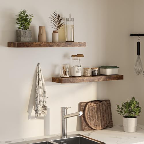 Floating Shelves for Wall (2 Count)