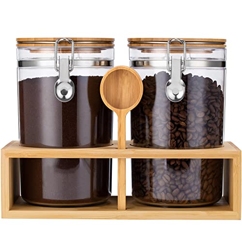 Coffee Container with Shelf