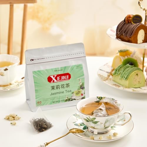 Jasmine Tea Premium Jasmine Green Teabags (80 Count)