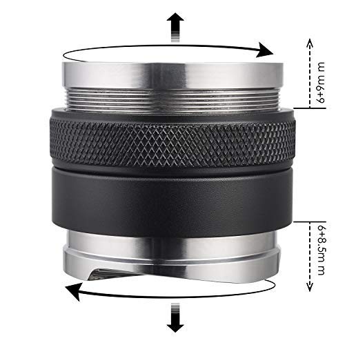 58mm Coffee Distributor and Tamper Dual Head
