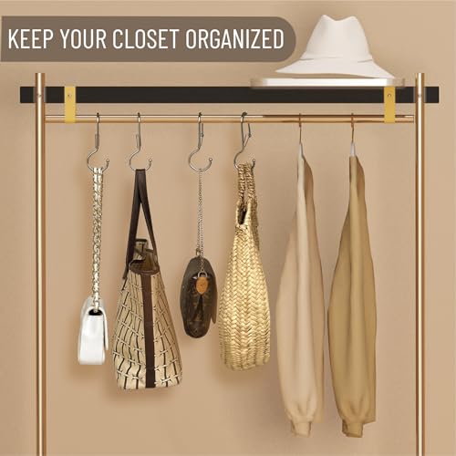 6 Purse Hanger for Closet. Tote Hanger. S (6 Count)