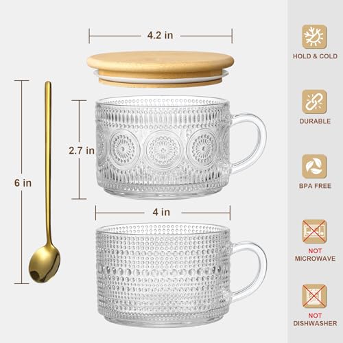 Vintage Coffee Mugs (2 Count)
