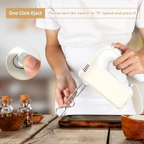9 Speed Digital Hand Mixer Electric