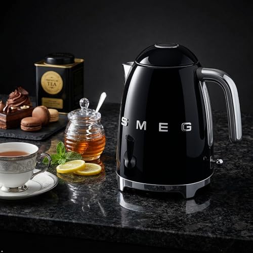 50's Retro Style Electric Water Kettle with Automatic Shutoff