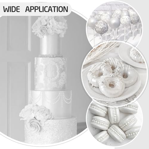 White Edible Glitter Spray