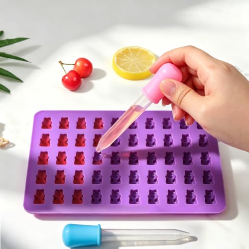 Gummy Bear Molds Silicone Mini Size (4 Count)