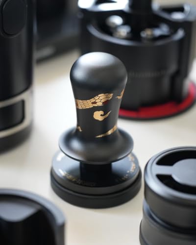 58.35mm Espresso Tamper Snake Pattern Edition