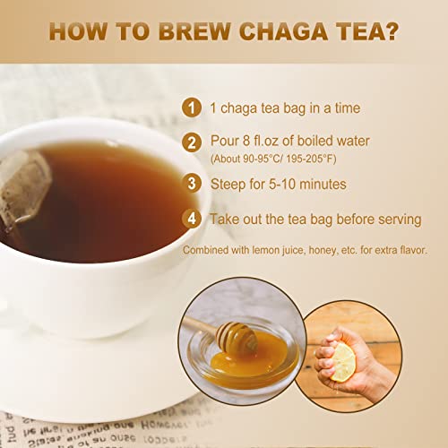 Chaga Tea Bags (30 Count)
