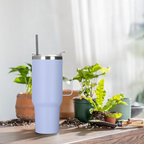 40 oz Stainless Steel Tumbler with Handle