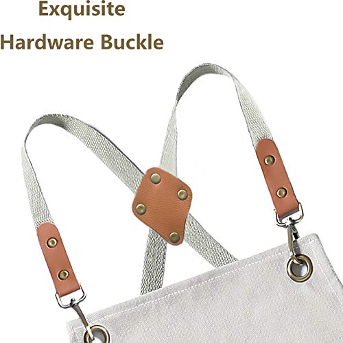 Chef Aprons for Men Women with Oversized Pockets