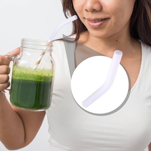 6pcs Food Grade Silicone Straw Tips (6 Count)