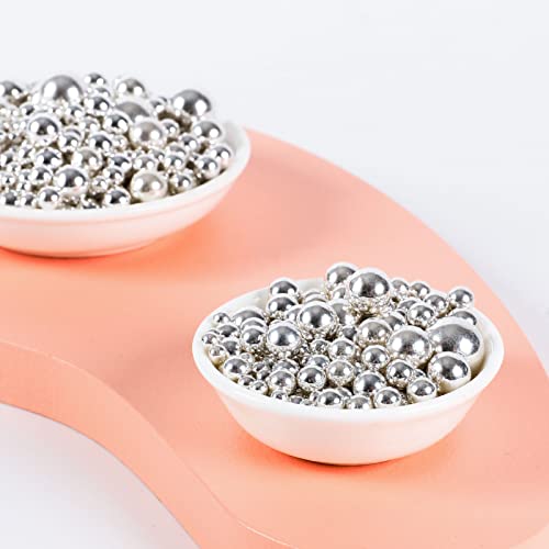 Silver Pearl Sugar Sprinkles (4.58 Ounce)