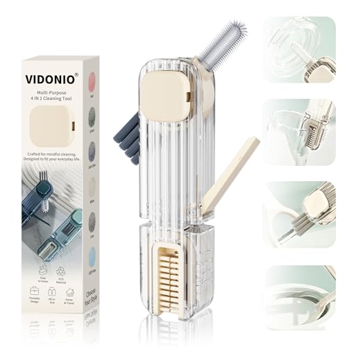 4 in 1 Cup Lid Gap Cleaning Brush