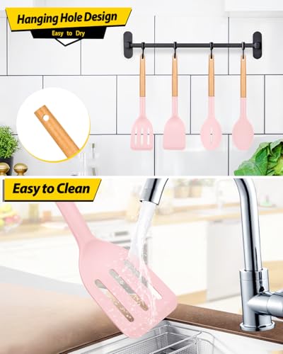 Pack of 4 Silicone Cooking Utensils Set (4 Count)