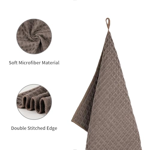 10 Pack Microfiber Espresso Barista Cleaning Towels (10 Count)