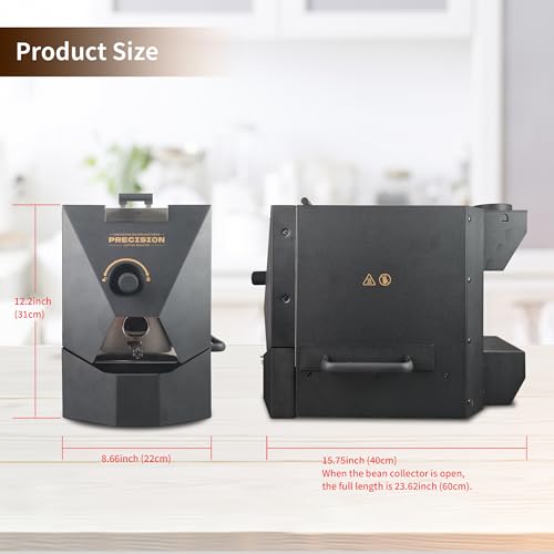 500g Automatic Coffee Roaster Machine for Home Use Wth Smoke Filter