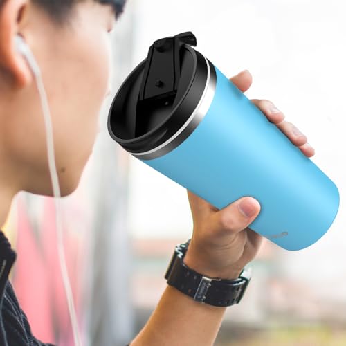 Insulated Coffee Mug with Ceramic Coating