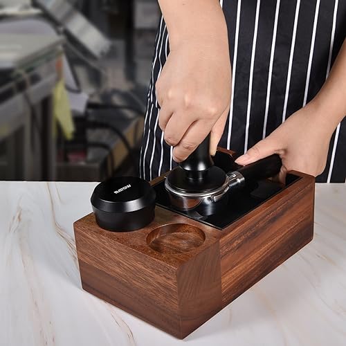 58.5mm Spring Loaded Espresso Hand Tamper Fits 58mm Standard Portafilter
