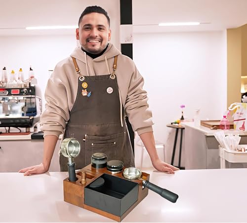 54mm Espresso Tamping Station Knock Box