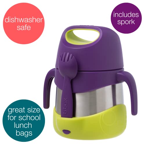 Insulated Food Jar with Spork