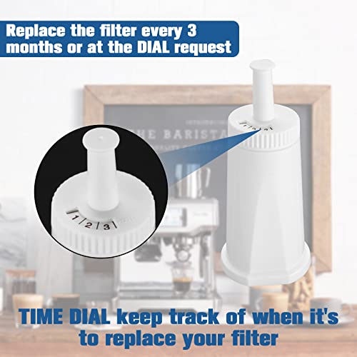 Water Filter Replacement for Breville Espresso Machine Barista Touch BES880 (2 Count)