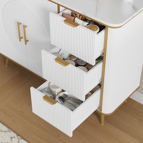 47.3" Modern Buffet Cabinet with Storage