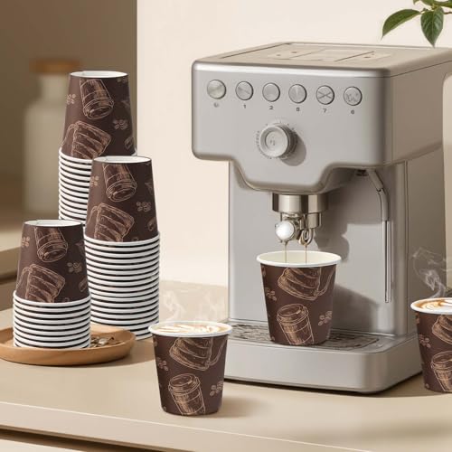 6 oz 300 Pack Disposable Paper Cups (300 Count)