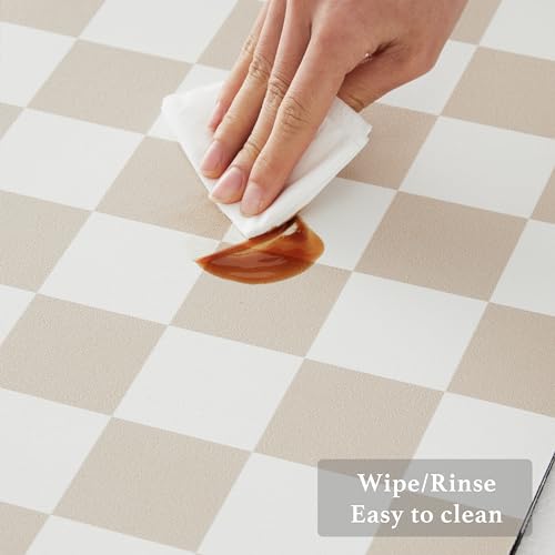 Checkered Dish Drying Mat for Kitchen Counter