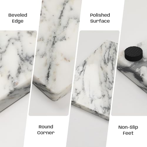 White Marble Cutting Board 12x16 Inch