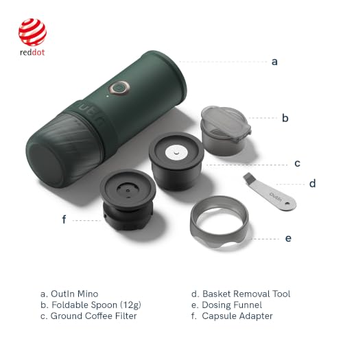 Mino Portable Electric Espresso Machine for Travel with Self