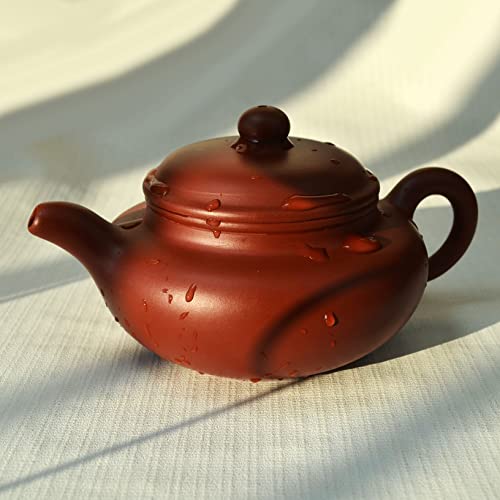 Teapot 8.6oz Chinese Genuine Black Clay Zisha Classics Pot Infusers Tea