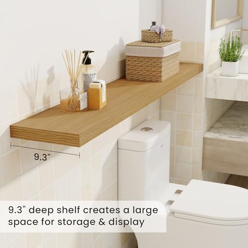 55 Inch Fireplace Mantel Shelf (2 Count)
